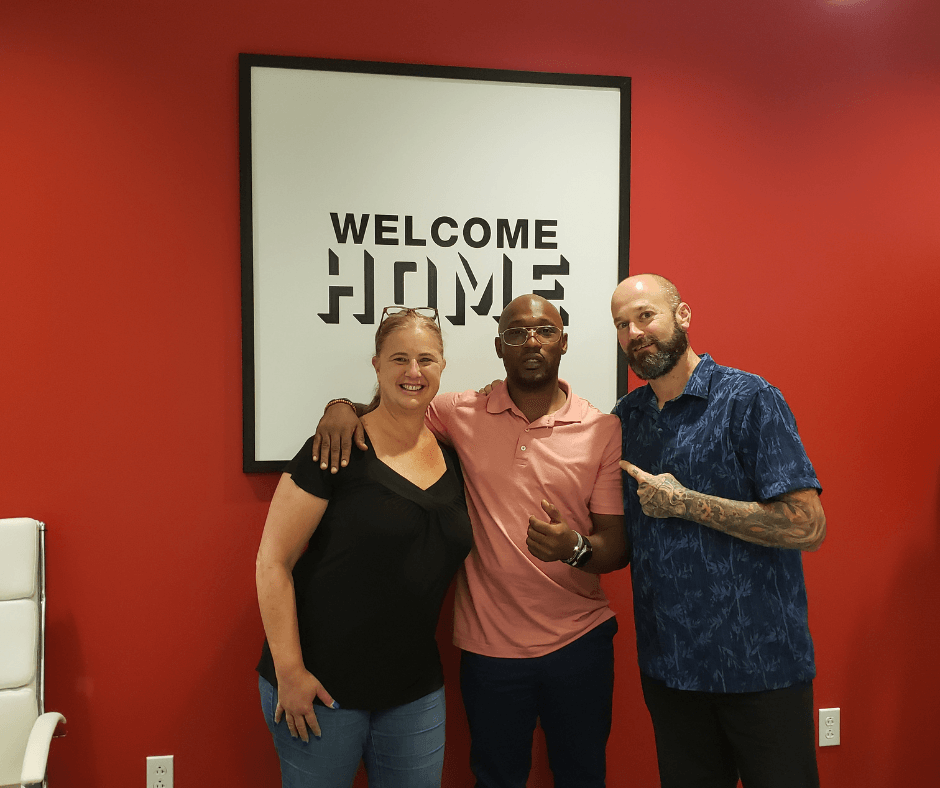Solomon Gill with happy past clients